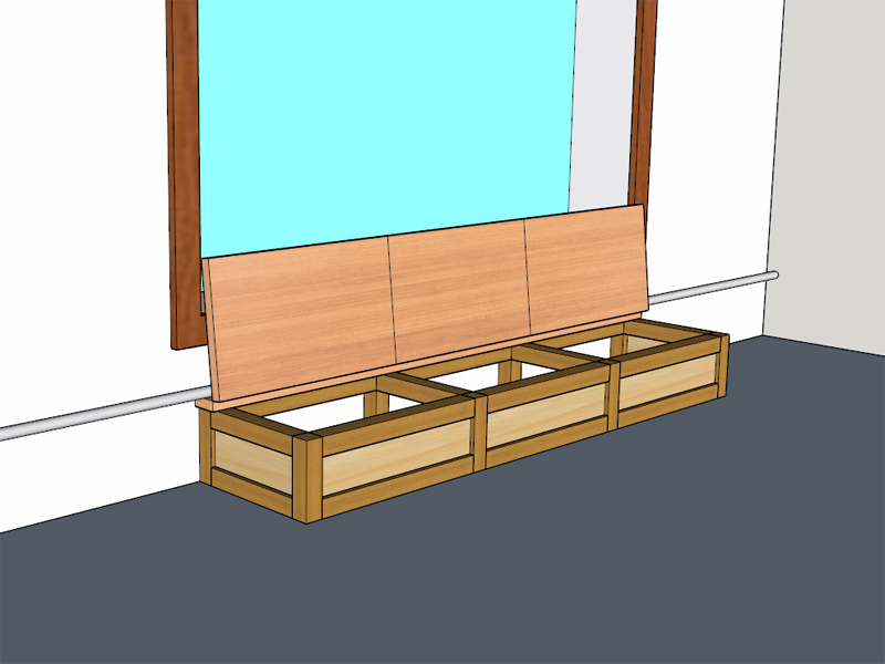 Une marche/rangement. Marche_004